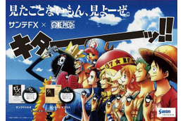 「ONE PIECE」がサンテFXとコラボ 目薬をさしたルフィが「キターッ！！」と絶叫 画像