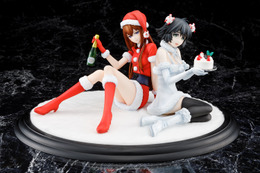 「シュタインズ・ゲート ゼロ」紅莉栖＆まゆりがミニスカ“クリスマス”コスでフィギュア化 画像