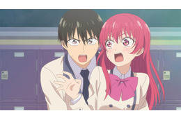 夏アニメ「カノジョも彼女」理香と咲が一触即発状態⁉ 理香の想いに気付き始めた直也に…第8話先行カット 画像