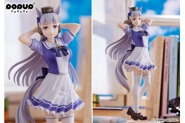 「ウマ娘」ピスピース☆ ゴルシちゃんだぞー♪ ゴールドシップがトレセン学園の制服姿でフィギュア化 画像