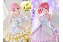 「五等分の花嫁」中野一花＆二乃が天使に!? 新たな装いのフィギュア“天使ver.”登場♪ 画像