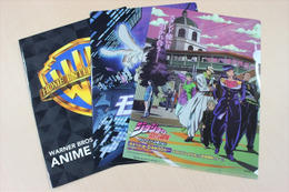 「ジョジョの奇妙な冒険」「モブサイコ100」クリアファイル　1名様プレゼントAnimeJapan 2016配信企画 画像