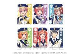「五等分の花嫁」三玖、四葉たちが近未来の鉄道風衣装でおもてなし♪ JR東海・推し旅とコラボ☆ 画像