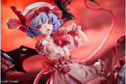 “こんなに月も紅いから本気で殺すわよ”「東方Project」レミリアがフィギュア化！あみあみでは限定特典「A2クリアポスター」付きも 画像