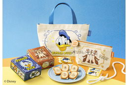 「ディズニー」ドナルドとチップ＆デールがとびきり元気にはみだしちゃった!?「東京ばな奈」コラボスイーツ再販＆新作グッズ登場♪ 画像