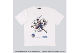 ルフィの反則級のボール捌き…ローのビハインドパスはクールすぎ☆「ワンピース」×NBAコラボのTシャツがどれも欲しい♪ 画像