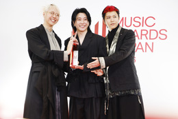 Mrs. GREEN APPLE 2年連続受賞！レッドカーペット＆授賞フォト公開！「MUSIC AWARDS JAPAN 2026」で喜びのコメントも