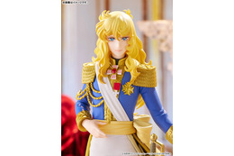 “心は自由だからだ！”「ベルサイユのばら」オスカルが麗しくフィギュア化！ 薔薇を手にした気品あふれる姿に注目