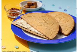 「ドラえもん」ドラちゃんがウィンク☆可愛くて美味しい♪「鎌倉半月」の新スイーツ登場 画像
