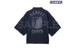 “心臓を捧げよ！”「進撃の巨人」自由の翼＆Survey Corpsデザインの甚平が登場！8月上旬に大分・日田で先行販売 画像