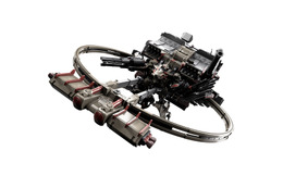 「アーマードコア6」惑星封鎖機構の特務無人機体「AAP07: BALTEUS」が立体化！ 全身に装備された各武器だけでなく差し替えで色々な装備を再現できちゃう♪ 画像