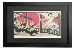 「BLEACH 千年血戦篇」一護と雨竜の戦いを“浮世絵”で表現！江戸切子、若狭塗箸、あぶらとり紙など伝統工芸コラボ第2弾登場【8月5日～】 画像