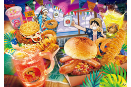 「ワンピース」ルフィやローと乾杯！焼きそばや光るドリンクカップなどお祭りメニュー登場☆あの“麦わら帽子”もグッズ化!? 【USJ「ワンピース・プレミア・サマー」が開幕】 画像