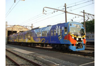 「銀河鉄道999ラッピングトレイン」（c）Leiji Matsumoto,SEIBU Railway Co.,LTD.