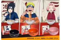 「NARUTO-ナルト-」“一楽”ラーメンが商品化！ナルト・サスケ・サクラをイメージしたどんぶり付きで 画像