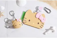 こんがり日焼け、ブラック、ピンクなど色んなキティちゃんが集合♪ 「サンリオ」キティのちっちゃながまぐちとパスケースが新登場 画像