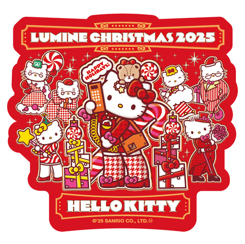 ルミネ × ハローキティ　クリスマスイベントをルミネ各館で開催！
