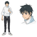 乙骨憂太 設定画(C)2021 「劇場版 呪術廻戦0」製作委員会(C)芥見下々/集英社