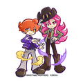 『TIGER & BUNNY 2』×『ぷよぷよ!!クエスト』[★6] ソラ＆ギューラ ver.タイバニ2（C）BNP/T&B2 PARTNERS（C）SEGA