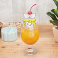 鏡音リンのオレンジ＆ピーチフロート 990円（税込)