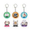「僕のヒーローアカデミア × ちいかわ POP UP STORE」アクリルスタンド&キーホルダーinカプセル(全6種)(C)堀越耕平/集英社・僕のヒーローアカデミア製作委員会(C)ナガノ/ちいかわ製作委員会