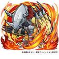 『コトダマン』×『デジモンアドベンチャー』ウォーグレイモン（C）本郷あきよし・東映アニメーション