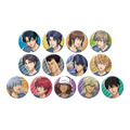 「新テニスの王子様　トレーディンググリッター缶バッジ　合宿所の日常ver.」1個 550円（税込）／1SET[13個入] 7,150円（税込）（C）許斐 剛／集英社・ＮＡＳ・新テニスの王子様プロジェクト