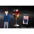 渋谷エクセルホテル東急×ハイキュー!!「頂ホテル」オリジナルコラボドリンク「孤爪研磨のアップルパイティー」（C）古舘春一／集英社・「ハイキュー!!」製作委員会