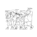 『２４時間テレビ４８-愛は地球を救う-』青山剛昌チャリTシャツイラスト