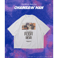 劇場版『チェンソーマン レゼ篇』FREAK'S STOREプリント クルーネックTシャツ「REZE」（C）2025 MAPPA／チェンソーマンプロジェクト（C）藤本タツキ／集英社
