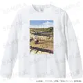 リブ付ロングスリーブTシャツ