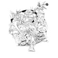 「サンライズ50周年」ティザービジュアル