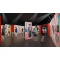 人気キャラクターたちと一緒に楽しめるエピソード展示