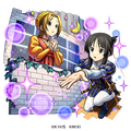 闇属性　★6劇の主役 律＆澪（進化）CV：佐藤聡美（律）日笠陽子（澪）