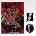 「一番くじ 北斗の拳 -FIST OF THE NORTH STAR-」F賞：強敵クリアファイル＆ステッカー（選べる全12種）
