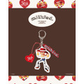 JESSIE / HEART KEYCHAIN