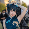 【コスプレ】チャイナドレスを着たスラリとした優美な姿はトップの威厳十分！　「ブルアカ」竜華キサキのコスプレイヤーに注目・画像