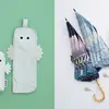 ムーミンたちと雨の日も楽しく♪ ニョロニョロや、小説の挿絵柄の“晴雨兼用傘”が登場・画像