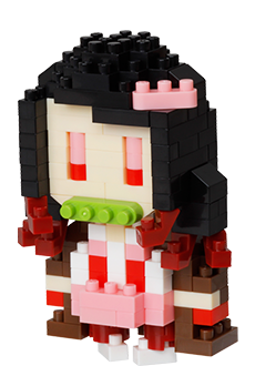 「鬼滅の刃 nanoblock（R） ＜竈門禰豆子＞」1,700円（税抜）（C）吾峠呼世晴／集英社・アニプレックス・ufotable（C）KAWADA2020
