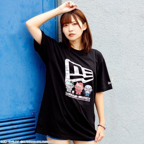 「STRICT-G NEW ERA 『ガンダム★ハローキティ』Tシャツ ジオン軍」6,380円（税込）（C）創通・サンライズ