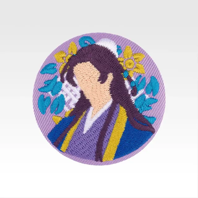 一番くじ TVアニメ『薬屋のひとりごと』E賞：刺繍缶バッジ（ランダム全6種）